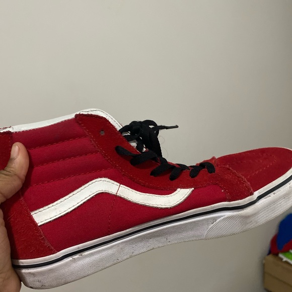 big kids high top vans